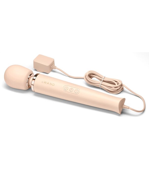 Le Wand  Le Wand Plug-In Massager – Luxe krachtige massagestaaf – Creame plug-in massager