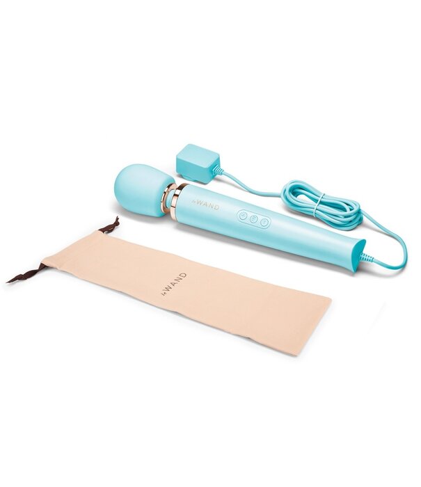 Le Wand  Le Wand Plug-In Massager – Luxe krachtige massagestaaf – Blauwe plug-in massager