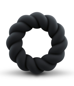 Twist - Non-Vibrating Cockring - Zwart