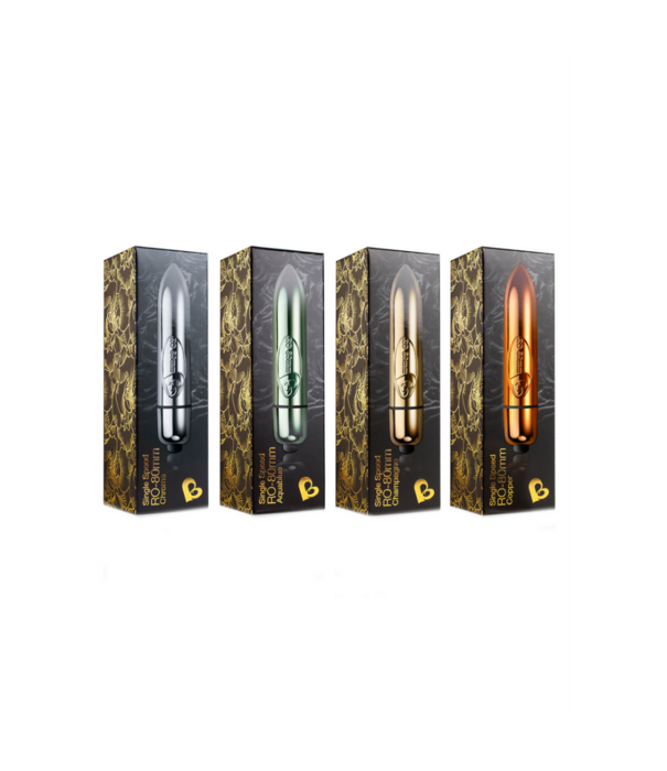 Rocks-Off Vibrerende Bullet met 1 Snelheid - 3.15 / 80 mm