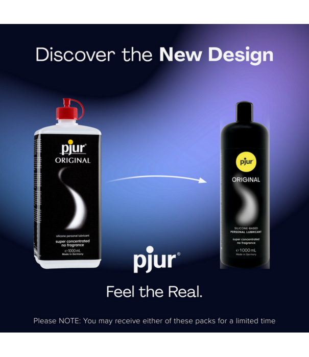 Pjur Original - Siliconebased Lubricant - 34 fl oz / 1000 ml
