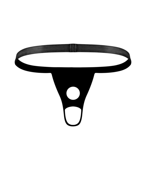 Male Power Appolo - Power Sock met ronde snit en open achterkant - S/M - Zwart