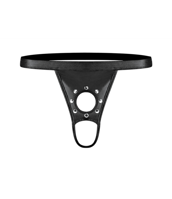 Male Power Appolo - Power Sock met Ronde Snit en Open Achterkant - L/XL - Zwart