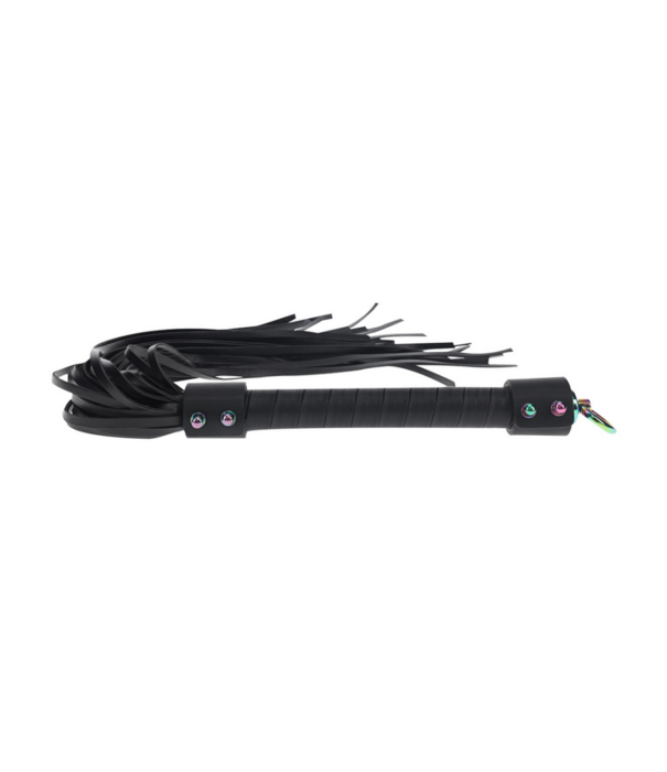 Ouch! by Shots Venice Collectie - Flogger - Zwart