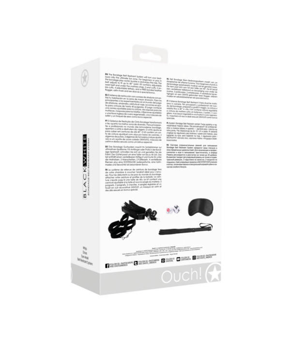Ouch! by Shots Bondage Riempjes Bevestigingssysteem