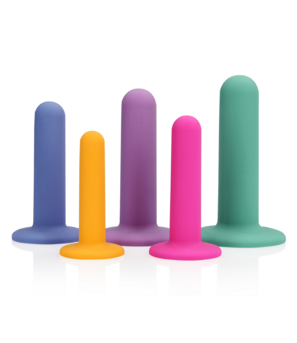 Loveline by Shots Siliconen Vagina Dilator Set - Multicolor