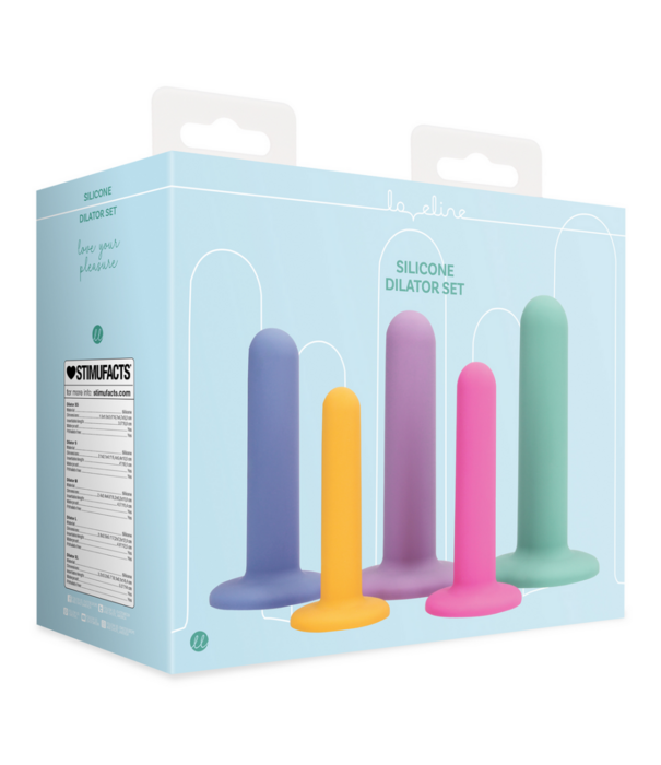 Loveline by Shots Siliconen Vagina Dilator Set - Multicolor