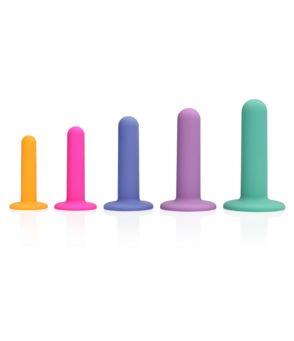 Loveline by Shots Siliconen Vagina Dilator Set - Multicolor