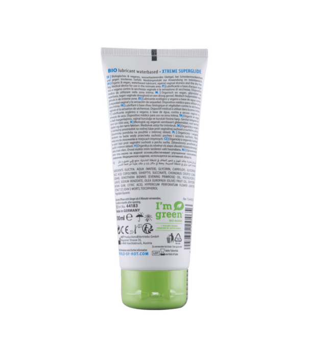 HOT Superglide Xtreme - Waterbased Lubricant - 3 fl oz / 100 ml