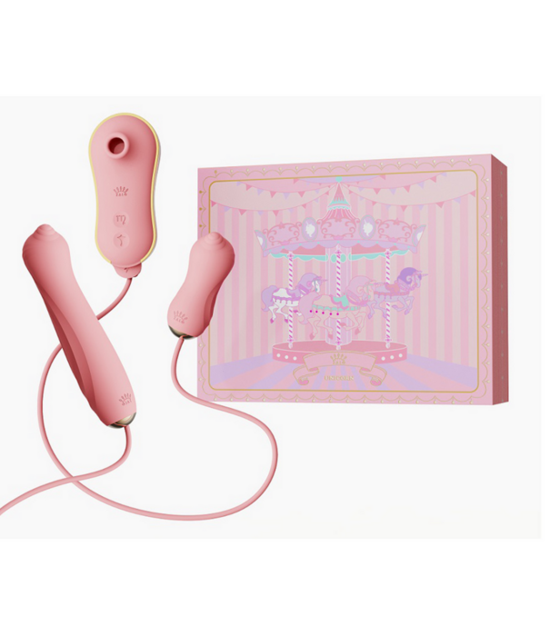 Zalo Sucking Vibrator with Pump and Different Attachments