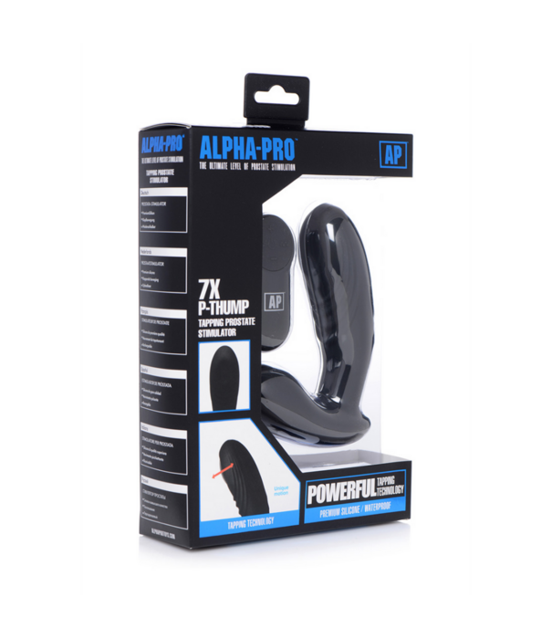 P-Thump - Tapping Prostate Vibrator met Afstandsbediening en 7 Snelheden