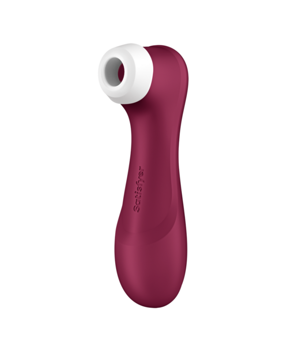 Satisfyer Pro 2 Generatie 3 - Double Air Pulse Vibrator - Liquid Air en Connect App - Wijnrood