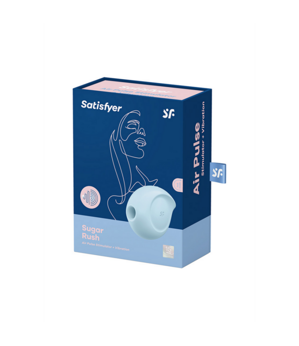 Satisfyer Sugar Rush - Air Pulse Stimulator - Blauw