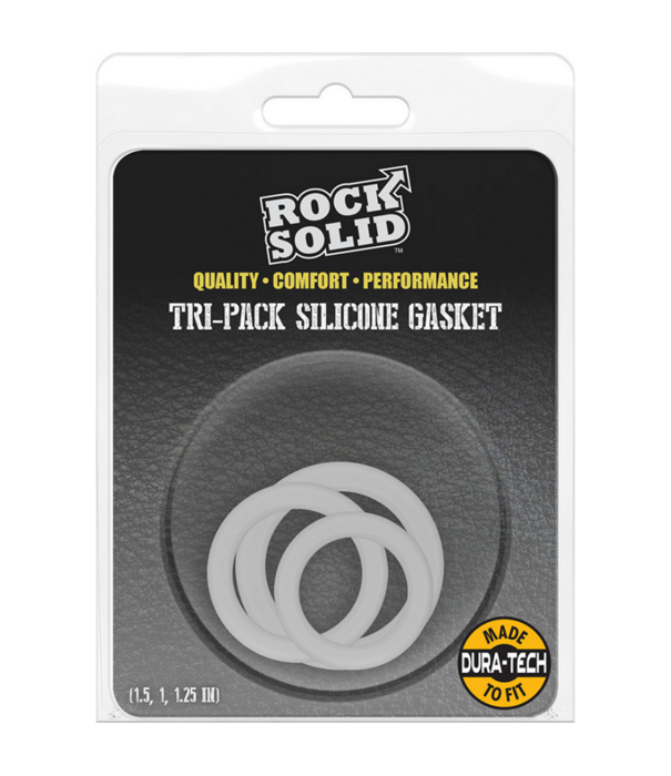 Doc Johnson Tri-Pack Siliconen Dichting - Cockring Set