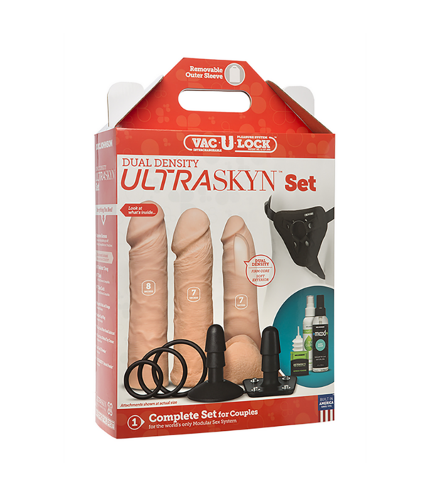 Doc Johnson Dual Density ULTRASKYN Speelgoed Set