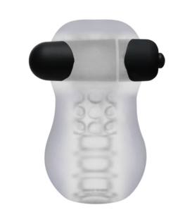 GoodHead - Helping Head Pro - Vibrerende Masturbator Slede - Frost