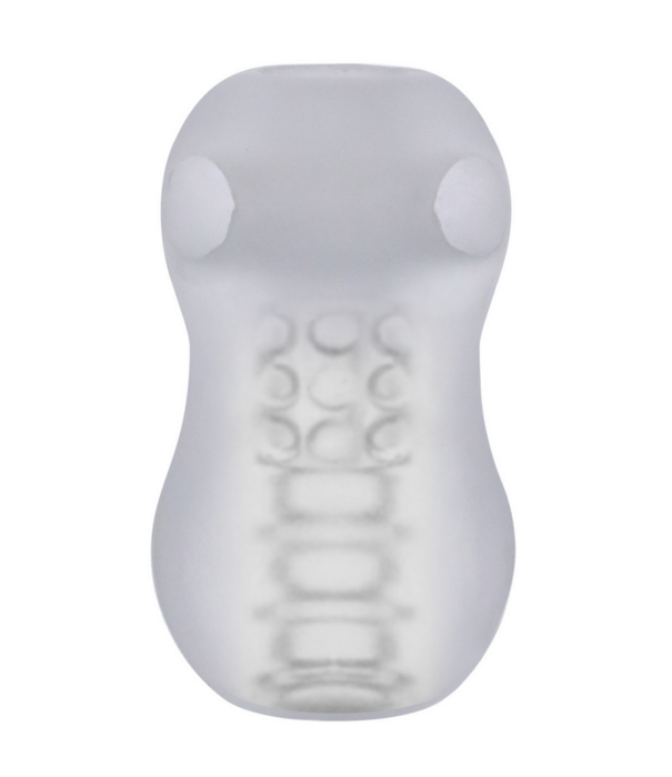 Doc Johnson GoodHead - Helping Head Pro - Vibrerende Masturbator Slede - Frost