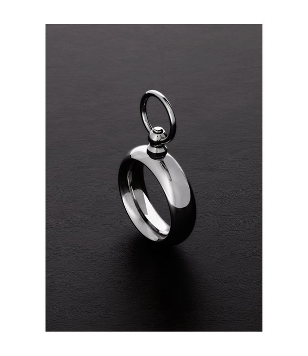 Steel by Shots Donut Ring met O-ring - 0,6 x 0,3 x 45 / 15 x 8 x 45 mm