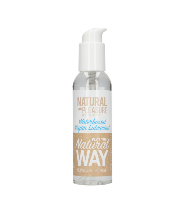 Natural Pleasure by Shots Vegan Waterbased Glijmiddel - 5 fl oz / 150 ml