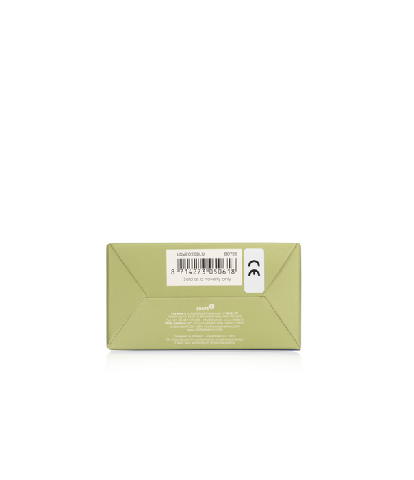 Loveline by Shots Vibrerende Rabbit Cock Ring - Baltisch Blauw