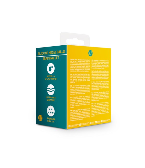 Loveline by Shots Silicone Kegel Ballen Trainingsset - Carambola