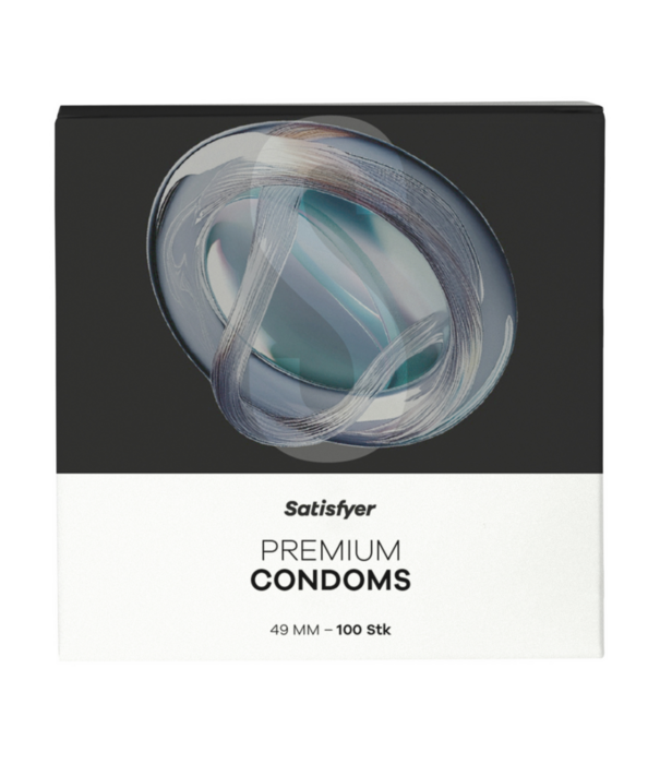 Satisfyer Condooms - Maat S - 49mm - 100 Stuks