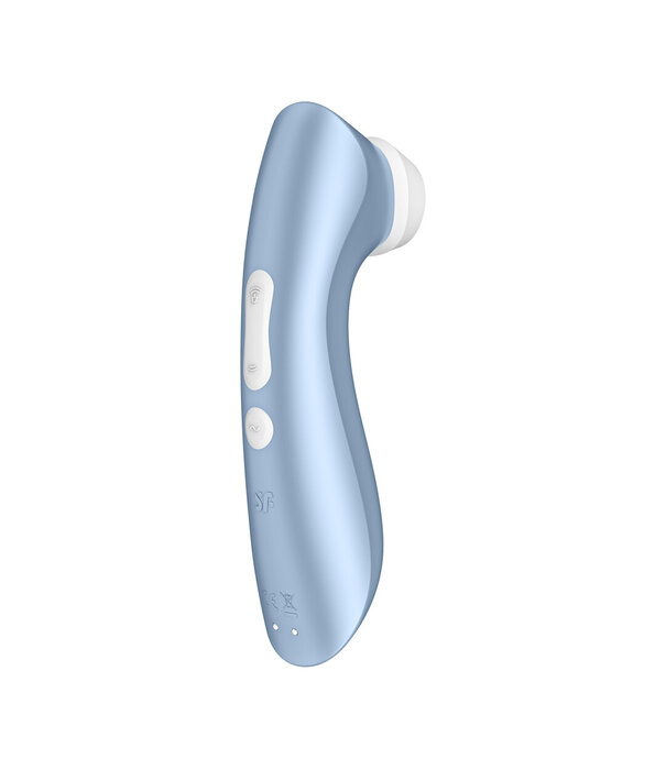 Satisfyer Pro 2 Plus - Dubbele Luchtpulsvibrator - Blauw
