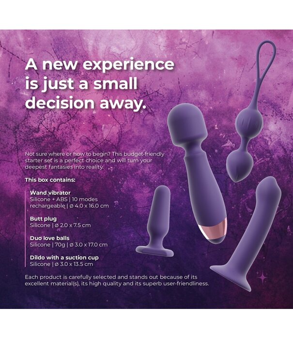 Magic Shiver omen Love Toy Starter Set Feminine – 4-delige beginners toy set