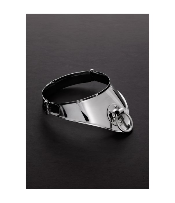 Steel by Shots Cleopatra Collar met Ring - 15 / 38 cm