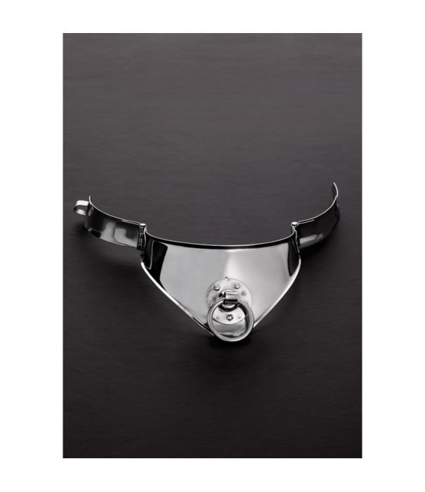 Steel by Shots Cleopatra Collar met Ring - 15 / 38 cm