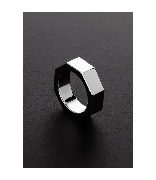 Steel by Shots NUT Cockring - 0,6 x 0,2 x 50 / 15 x 6 x 50 mm