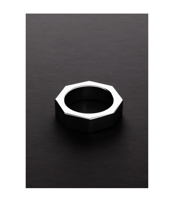 Steel by Shots NUT Cockring - 0,6 x 0,2 x 50 / 15 x 6 x 50 mm