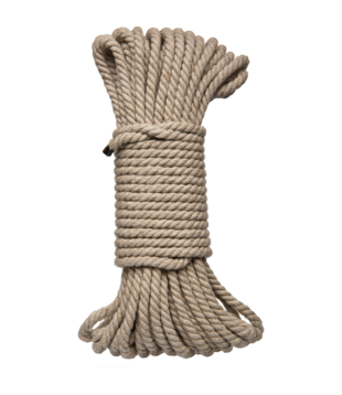 Bind en Tie - 6mm Jute Bondage Touw - 50 ft - Natuurlijk