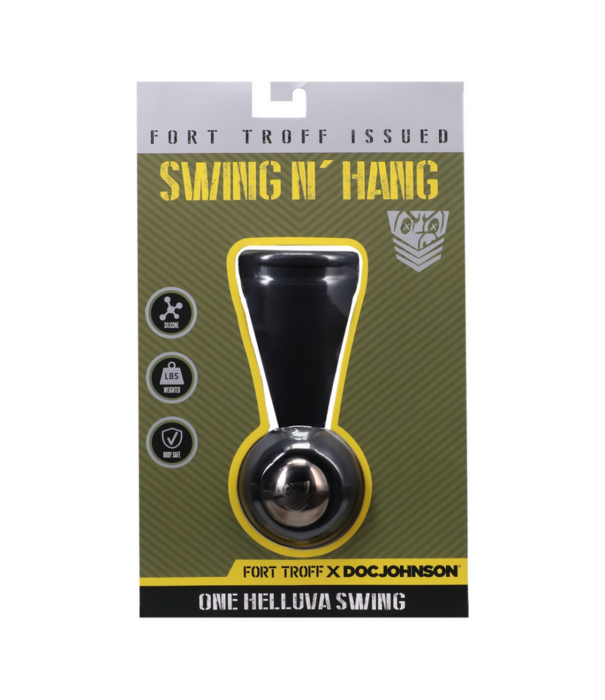 Doc Johnson Swing N' Hang - Ball Stretcher - Zwart