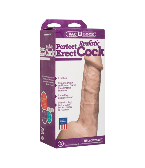Doc Johnson Perfect Erect Realistic Cock