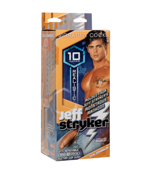 Doc Johnson Jeff Stryker - Realistische Dildo met Vac-U-Lock Zuignap