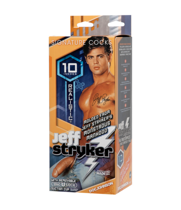 Doc Johnson Jeff Stryker - Realistische Dildo met Vac-U-Lock Zuignap