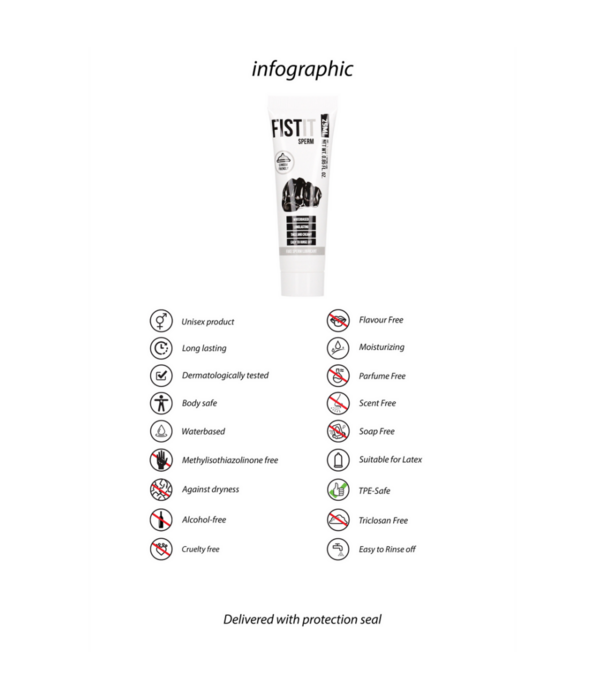 Fist It by Shots Sperma-achtige Glijmiddel - 0,8 fl oz / 25 ml