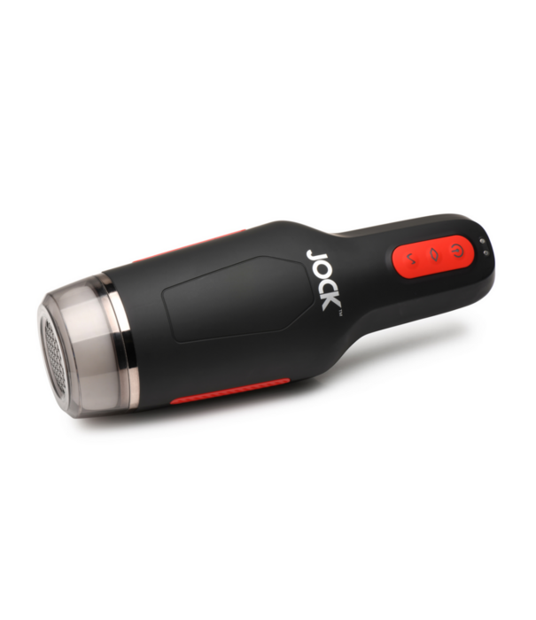 Curve Toys Zuig- en Vibrerende Masturbator - 15X - Zwart