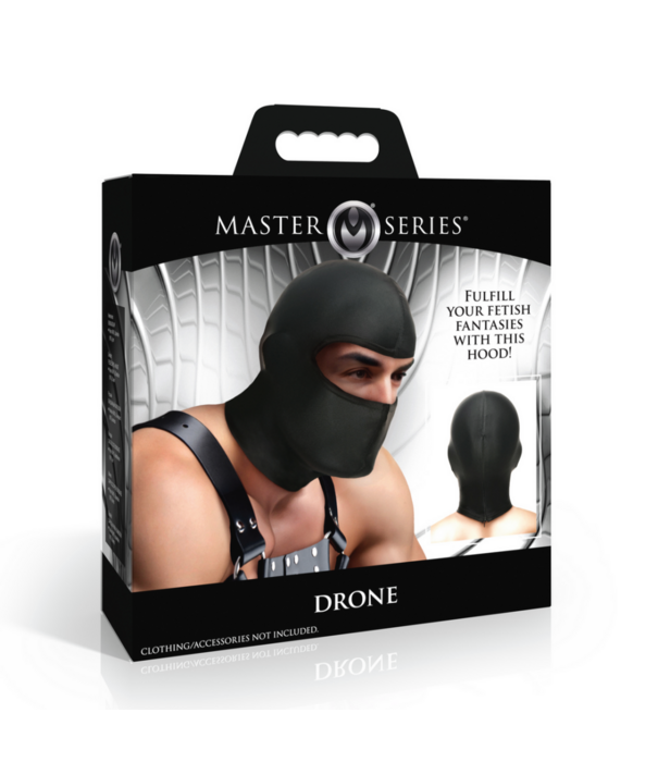 Drone - Kap met Open Ogen - Zwart