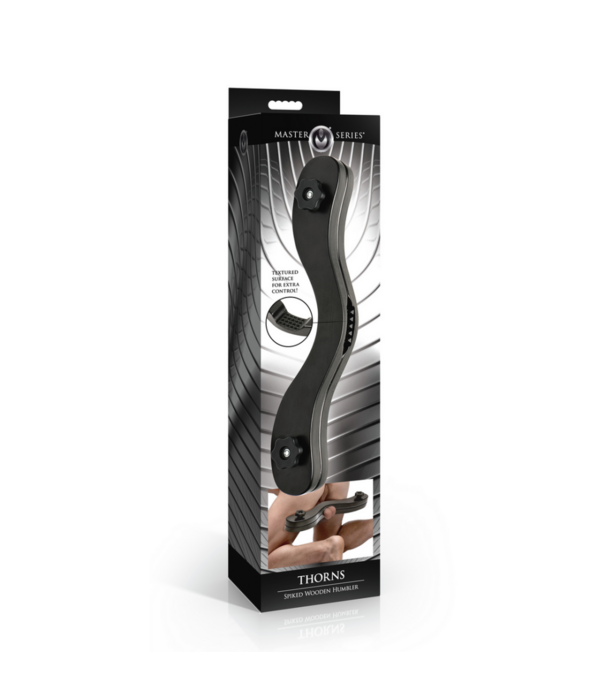 Doren - Gespijkerde Houten Humbler - Zwart