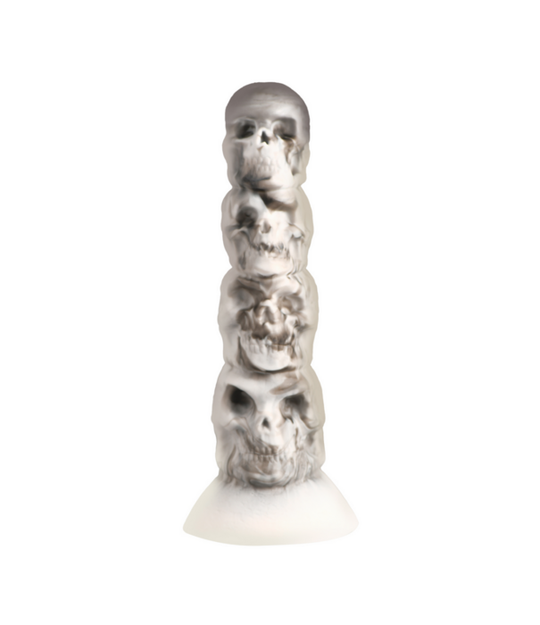 Tower of Doom - Siliconen Dildo - Grijs