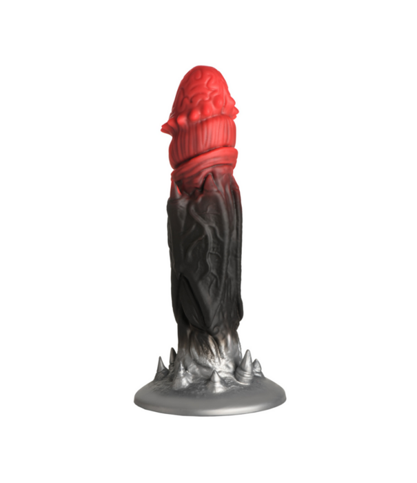 Count Cockula - Siliconen Dildo - Rood/Zwart