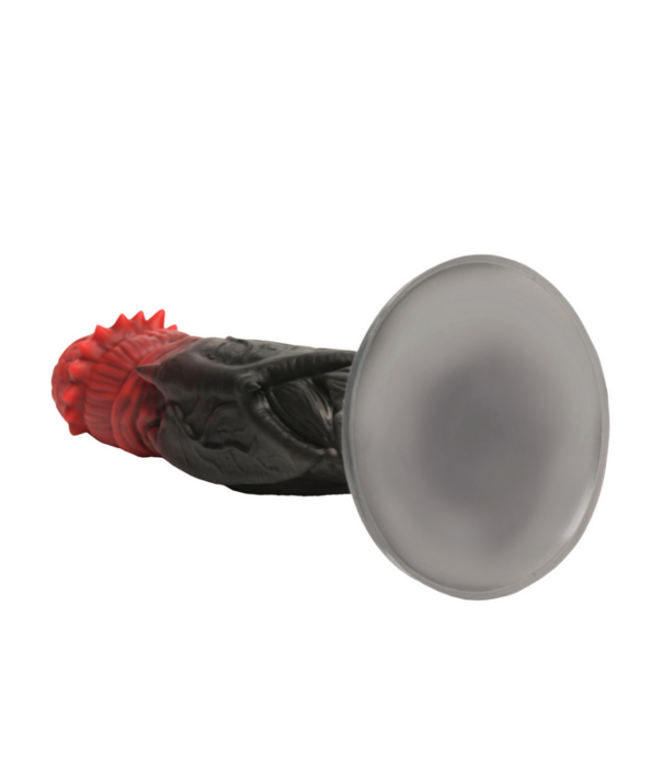 Count Cockula - Siliconen Dildo - Rood/Zwart