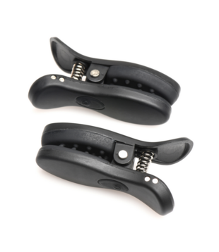 Dark Grip - Vibrerende Tepelknijpers - Zwart