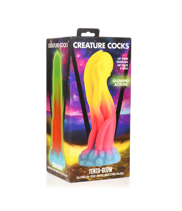 Tenta Glow - Glow-in-the-Dark Silikon Dildo