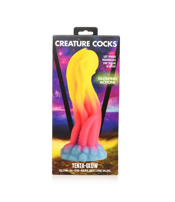 Tenta Glow - Glow-in-the-Dark Silikon Dildo