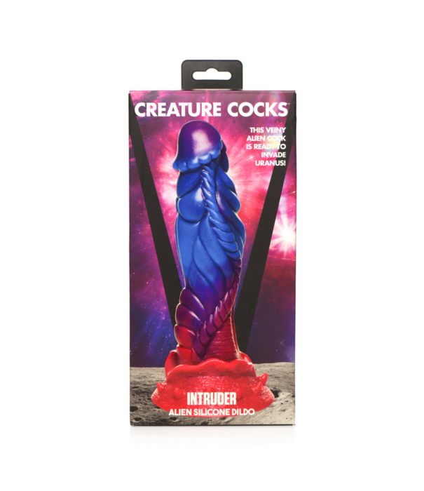 Intruder - Alien Silicone Dildo - Paars