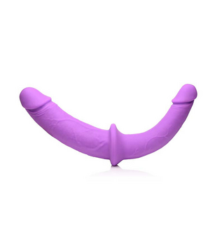 Double Charmer - Silicone Double Dildo met Harness
