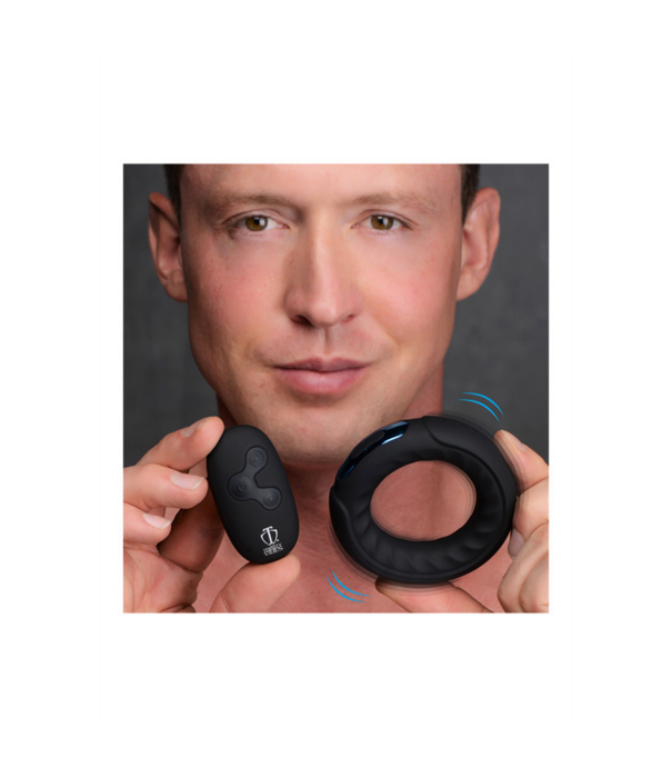 Siliconen Cockring met Afstandsbediening